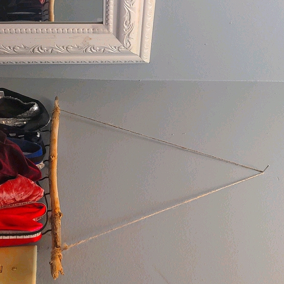 Rustic wooden accessory hook - Picture 2 of 2